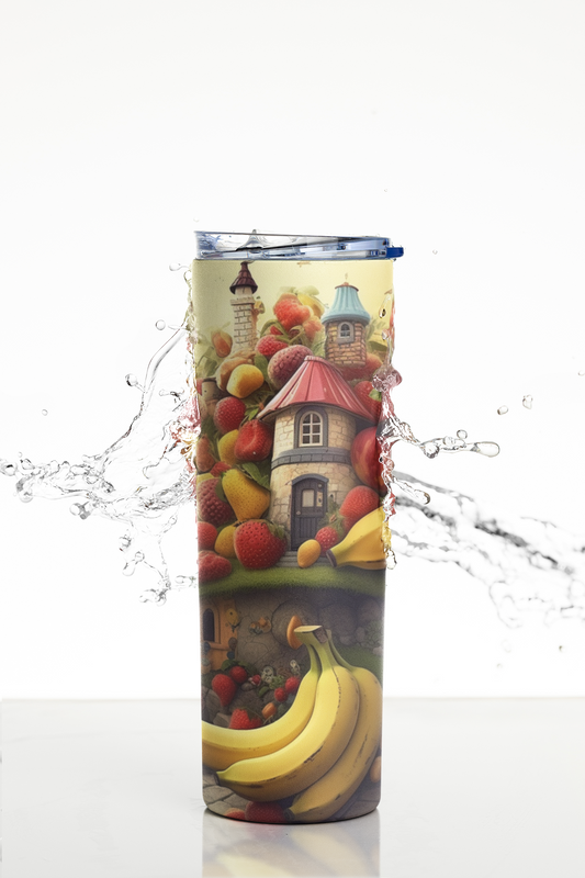 Fruity House 3D 20oz Tumbler